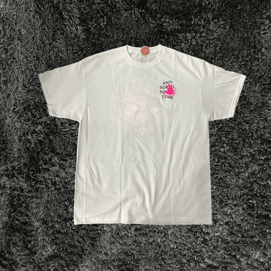 Anti Social Social Club Spray White Pink T-Shirt - Urban Utility