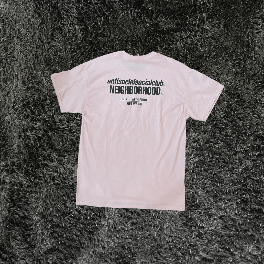 Anti Social Social Club Pink Neighborhood T-Shirt - Urban Utility