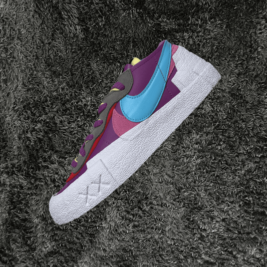 Blazer Low Sacai Kaws Purple Duks - Urban Utility
