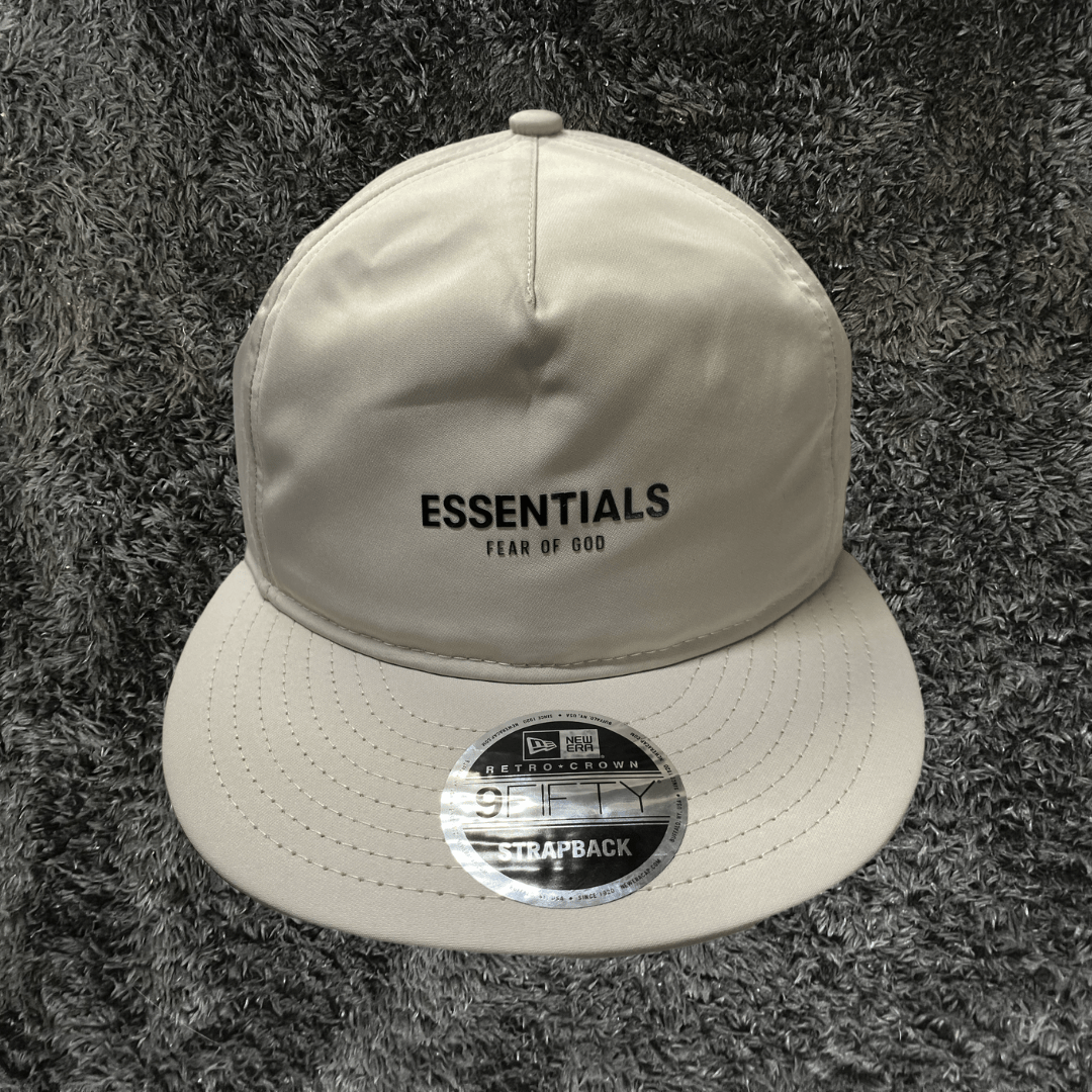 Essentials Beige Cream Cap Snapback - Urban Utility