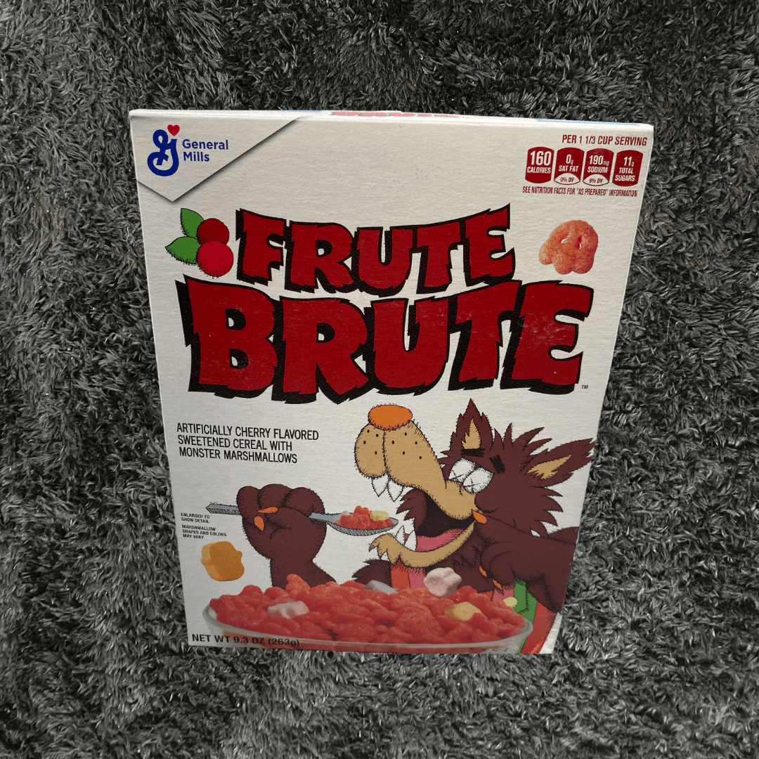 Kaws Frutte Brute Cereal Box - Urban Utility