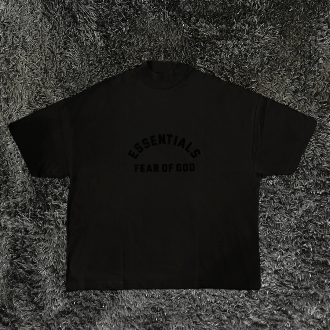 Essentials Jet Black T-shirt - Urban Utility