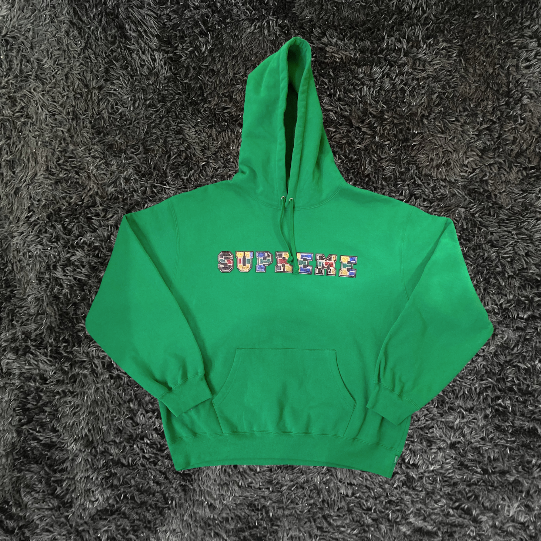 Green cheap hoodie supreme