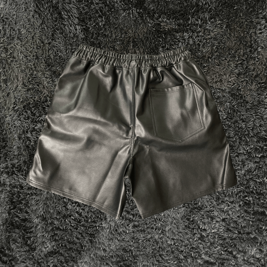 Crow Star Leather Black Short - Urban Utility