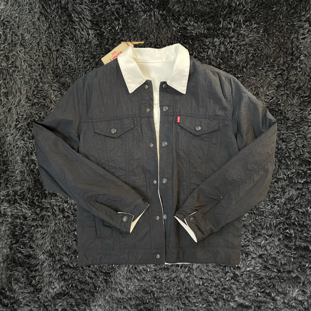 Levis x Jordan Denim White Reversible Jacket