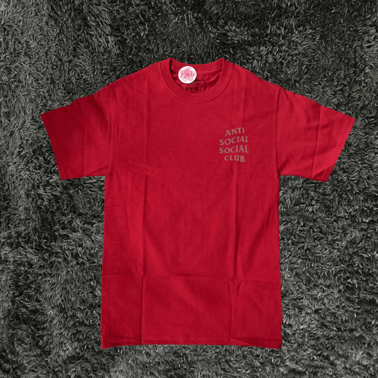 Anti Social Social Club Basket Rack Red T-shirt - Urban Utility