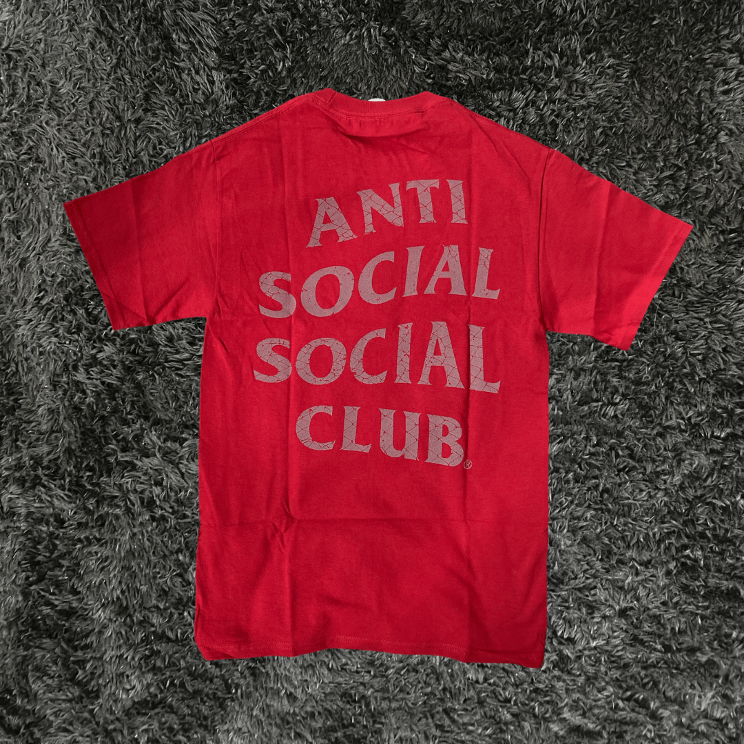 Anti Social Social Club Basket Rack Red T-shirt - Urban Utility