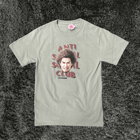 Anti Social Social Club Stone Washed Green T-shirt - Urban Utility