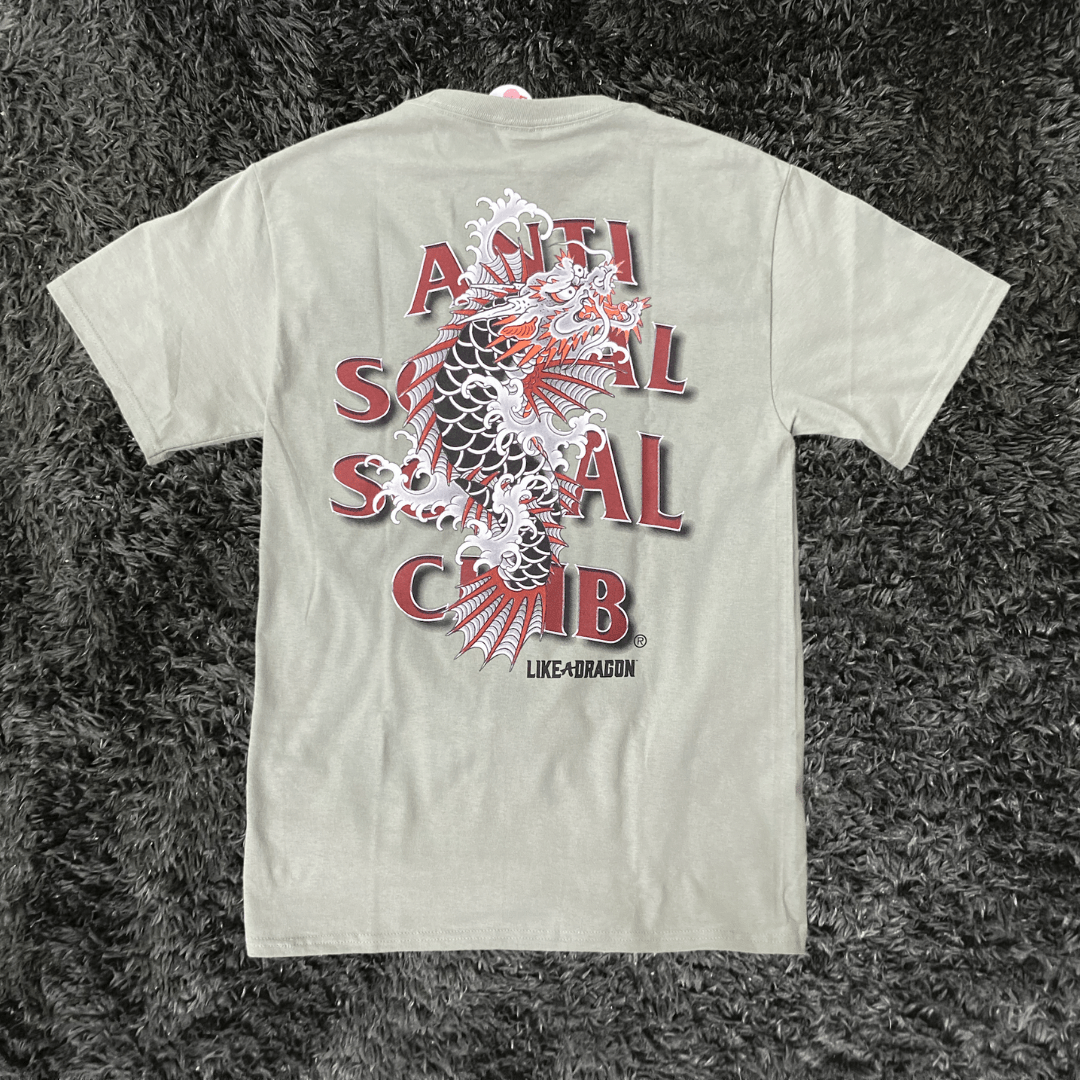 Anti Social Social Club Stone Washed Green T-shirt - Urban Utility