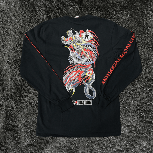 Anti Social Social Club Tatto Black Long Sleeve - Urban Utility