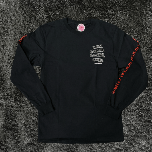 Anti Social Social Club Tatto Black Long Sleeve - Urban Utility