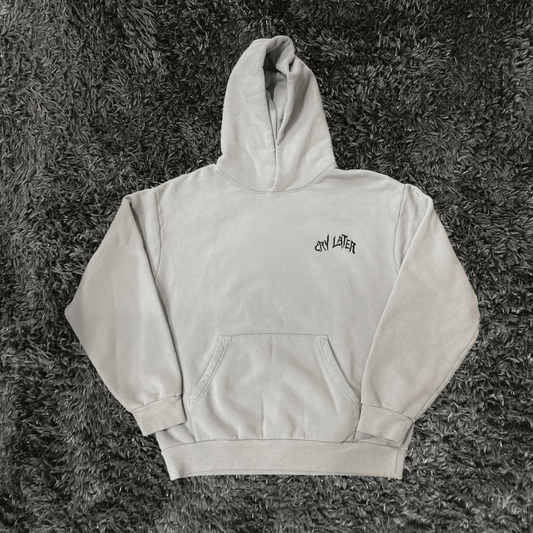 Warren Lotas Cry Later Grey Hoodie - Urban Utility
