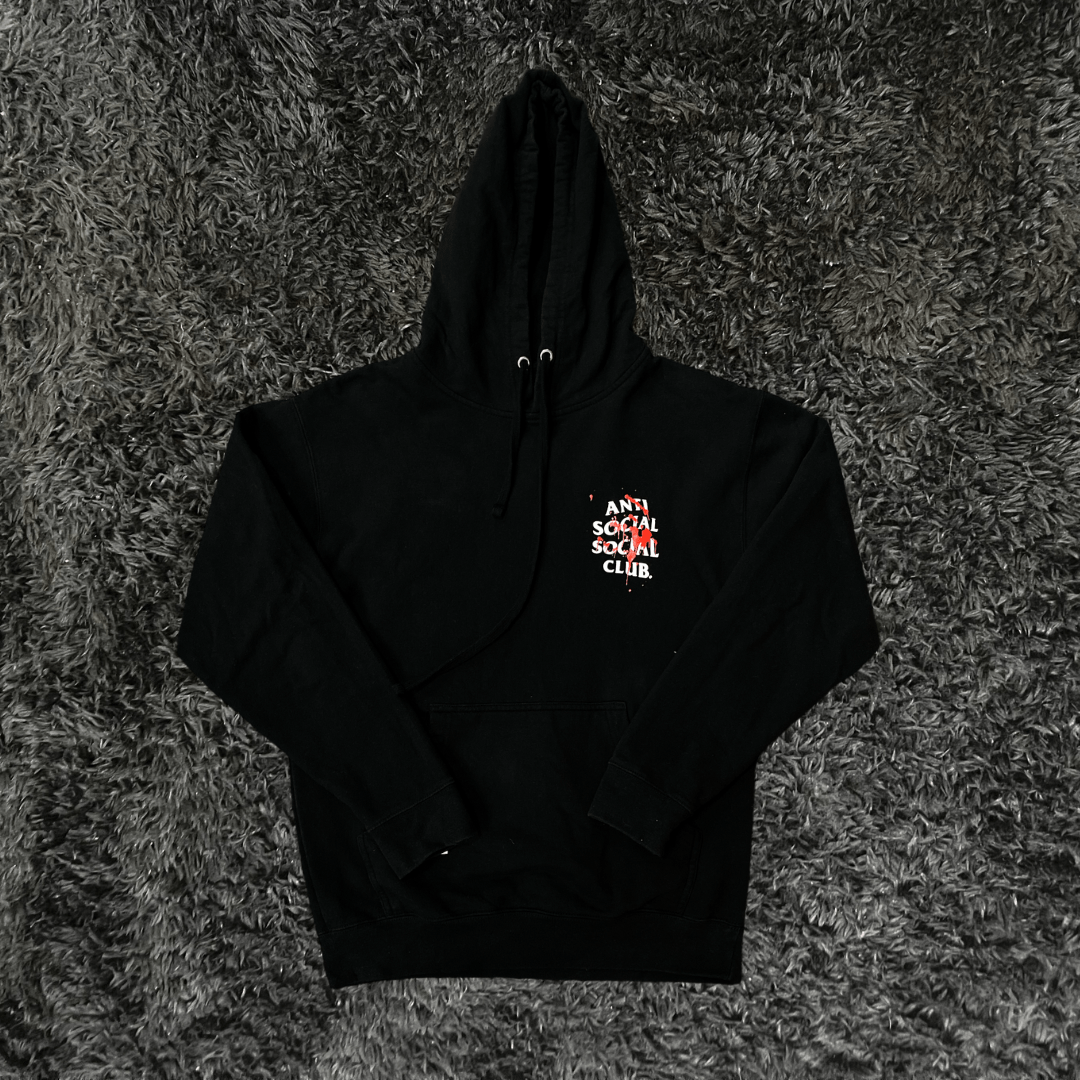 Anti Social Social Club Blood Hoodie (De Uso) - Urban Utility