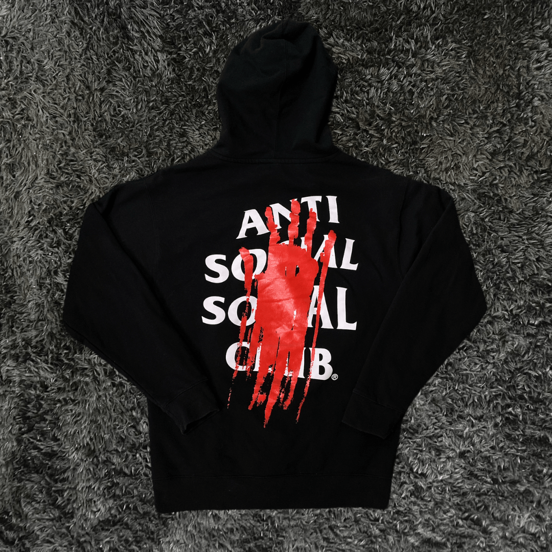 Anti Social Social Club Blood Hoodie De Uso