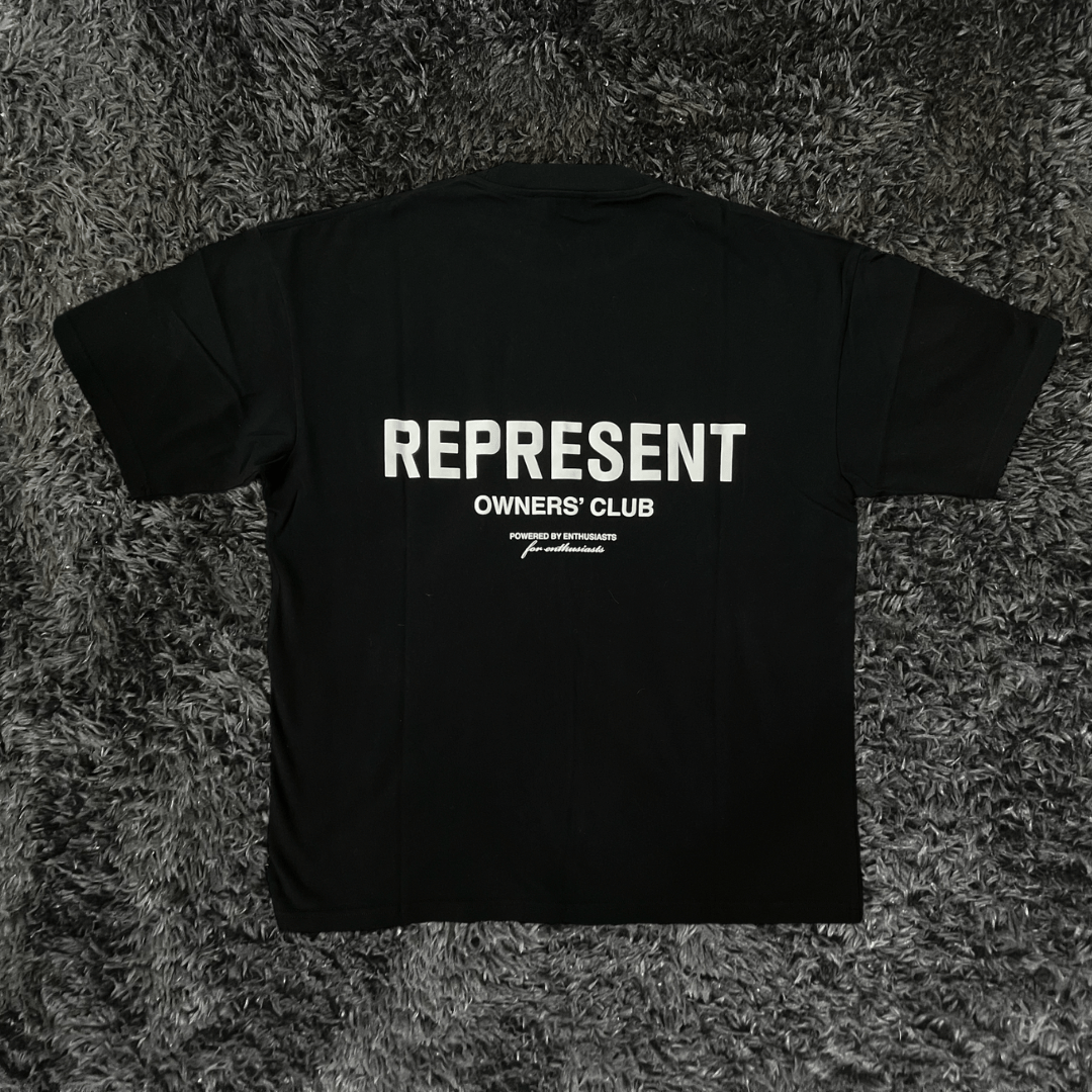 Represent Owners Club Black T-shirt - Urban Utility