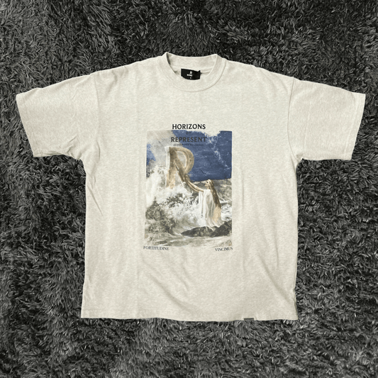 Represent Higher Truth Cream Marl T-shirt - Urban Utility