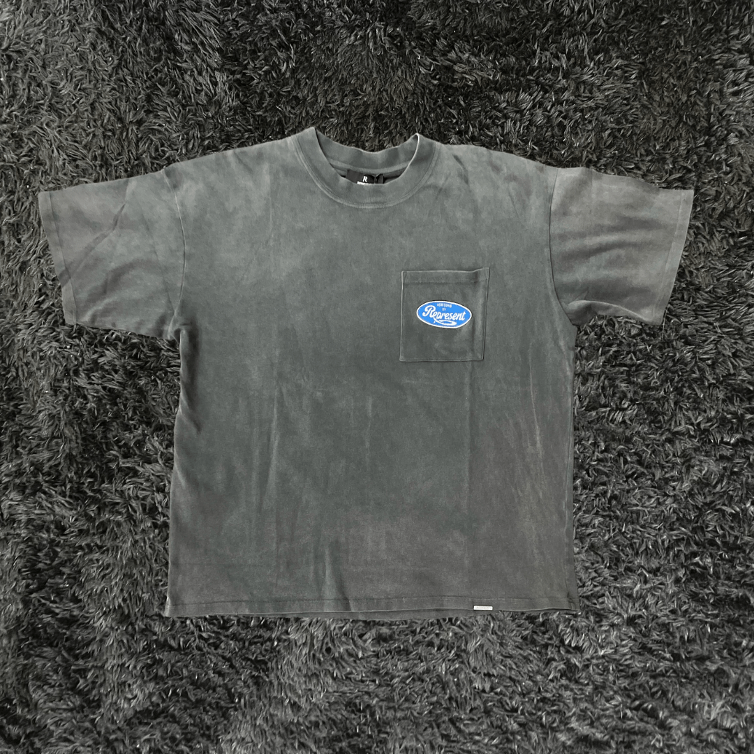 Represent Classic Parts Aged Black T-shirt - Urban Utility