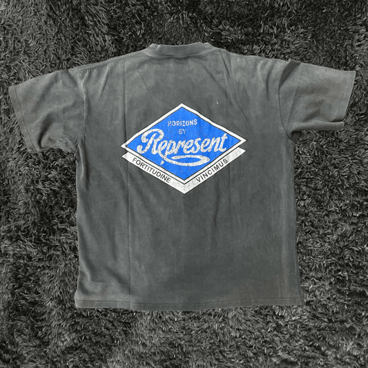 Represent Classic Parts Aged Black T-shirt - Urban Utility