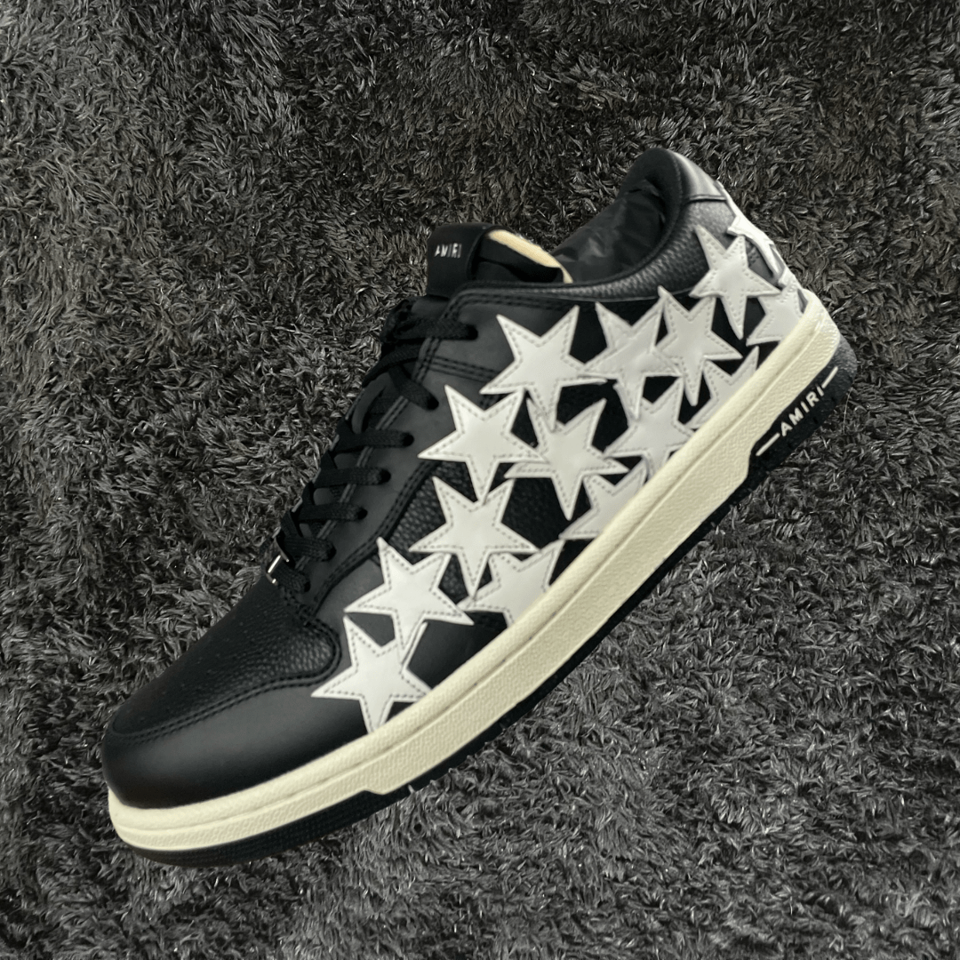 Amiri Low Stars Black White - Urban Utility