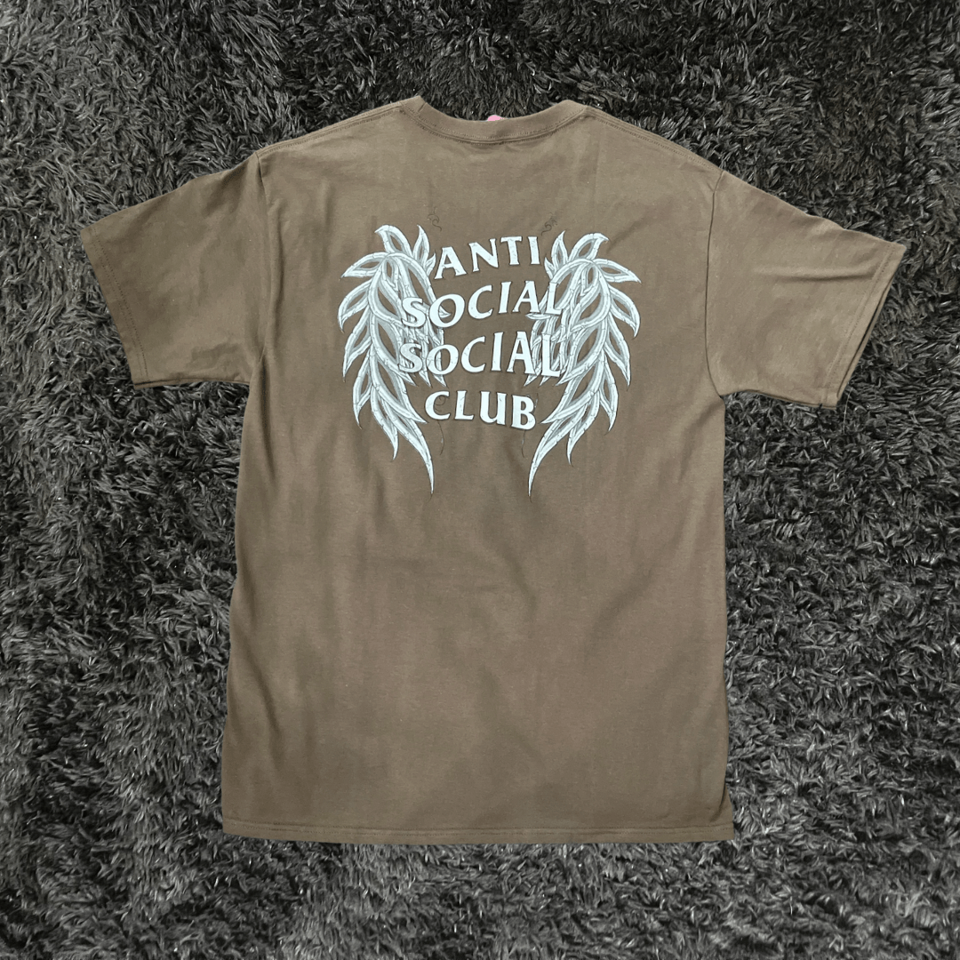 Anti Social Social Club I'll Never Get Back To You Brown T-shirt - Urban Utility