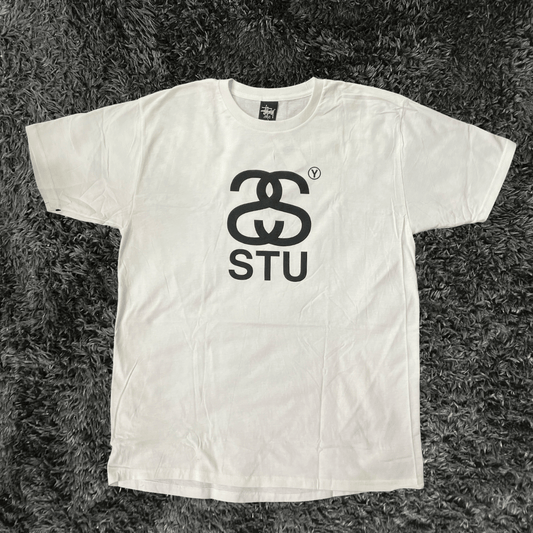 Stussy Double S STU White T-shirt - Urban Utility