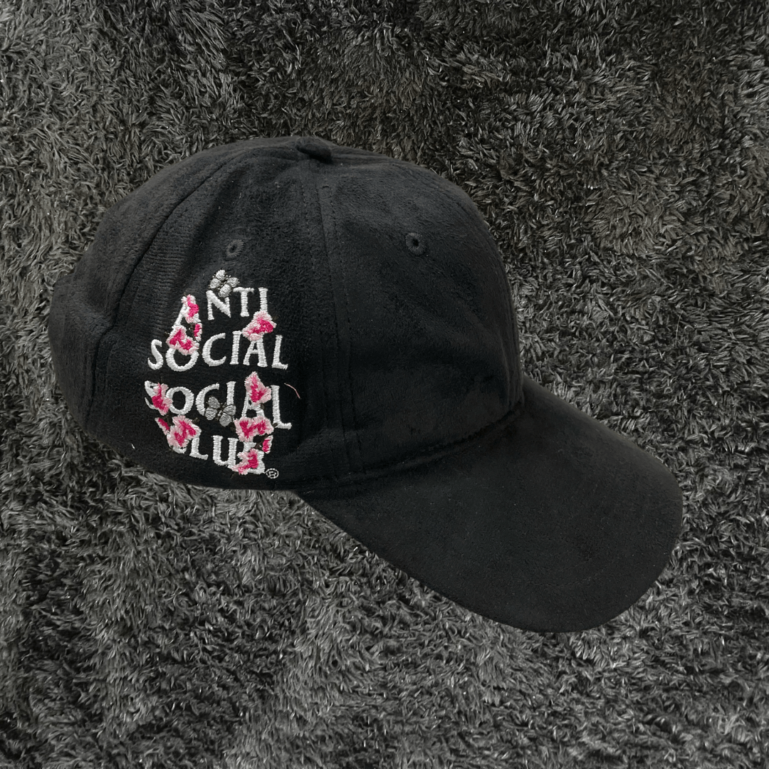 Anti Social Social Club Kkotch Seude Black Cap - Urban Utility