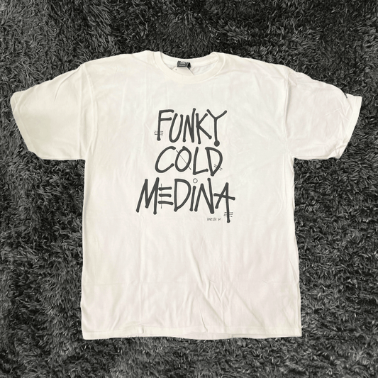 Stussy Delicious Vinyl 25th Anniversary White T-shirt - Urban Utility