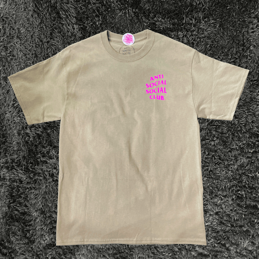 Anti Social Social Club Kkotch Dusty Brown T-shirt - Urban Utility