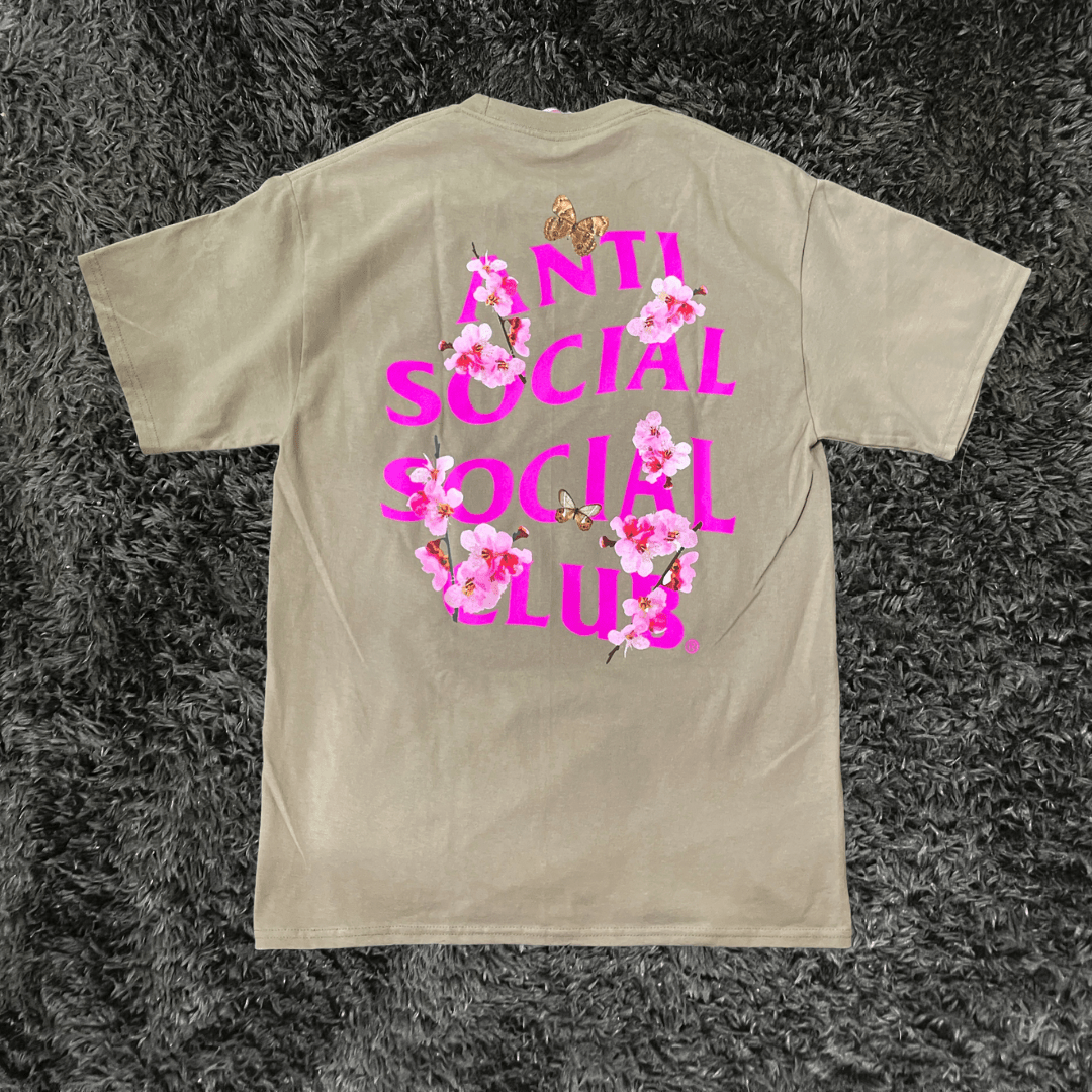 Anti Social Social Club Kkotch Dusty Brown T-shirt - Urban Utility