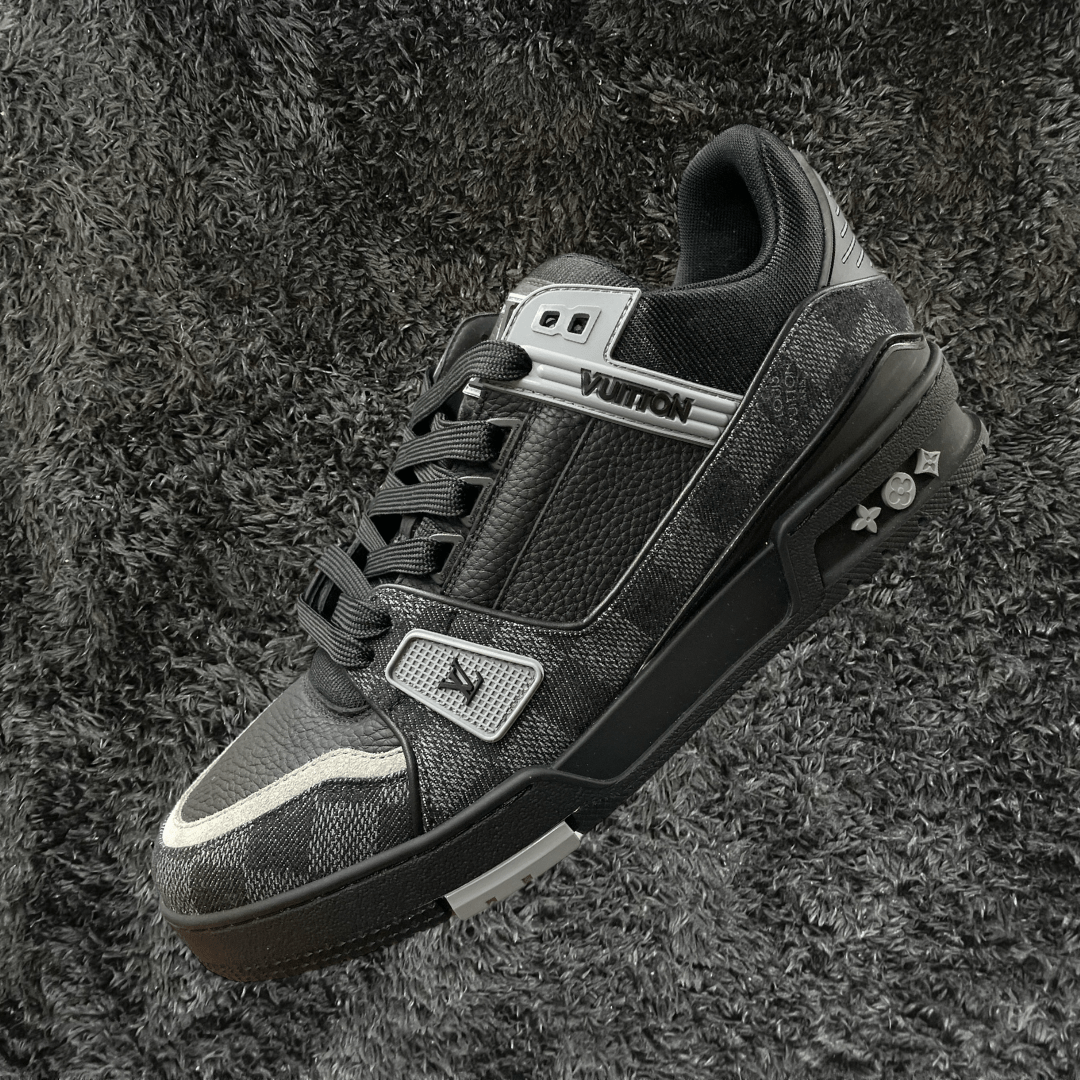 Louis Vuitton Trainer Denim Noir - Urban Utility