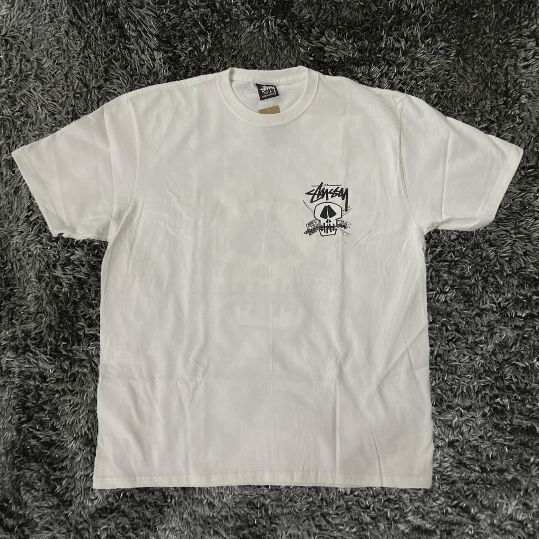 Stussy Fresh Foils White T-shirt - Urban Utility