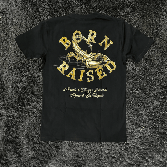 Born x Raised Alacrán Rocker Black T-shirt - Urban Utility