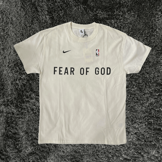 Nike Jerry Lorenzo x Fear Of God NBA Cream T-shirt - Urban Utility