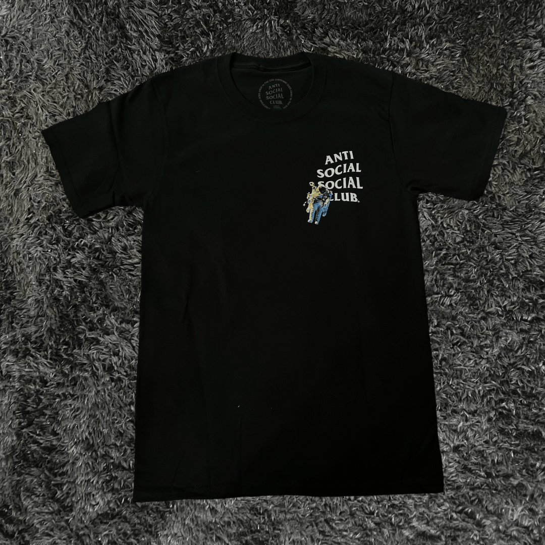 Anti Social Social Club Solar Flare Black T-shirt - Urban Utility
