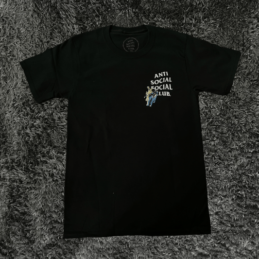 Anti Social Social Club Solar Flare Black T-shirt - Urban Utility