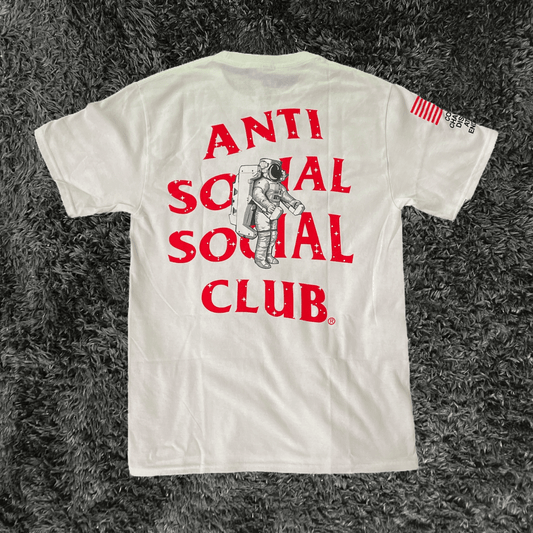 Anti Social Social Club Nebula White T-shirt - Urban Utility