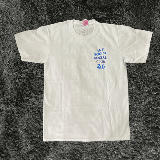 Anti Social Social Club 24 hours Of Le Mans White T-shirt - Urban Utility