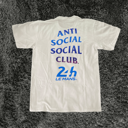 Anti Social Social Club 24 hours Of Le Mans White T-shirt - Urban Utility