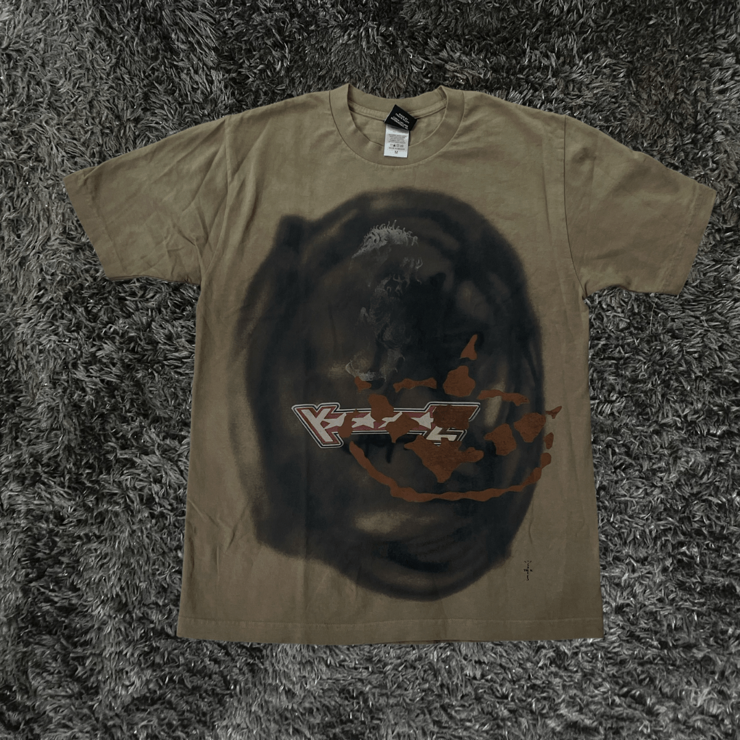 Cactus Jack Sprayed Khaki T-shirt - Urban Utility