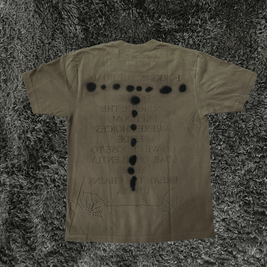 Cactus Jack Sprayed Khaki T-shirt - Urban Utility