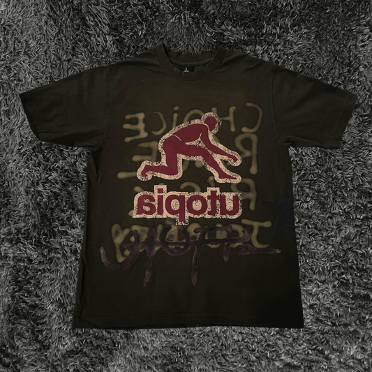 Cactus Jack Utopia Olive T-shirt - Urban Utility