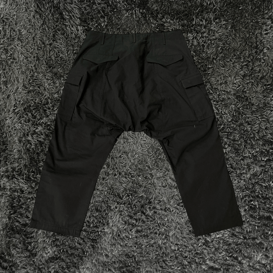 Junya Watabe Comme Des Garcons Black Cargo Pants - Urban Utility
