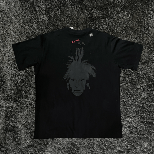 Uniqlo Kaws x Andy´s Warhol Black T-shirt - Urban Utility