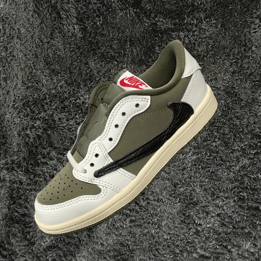 Jordan 1 Low OG Travis Scott Medium Olive (PS) - Urban Utility