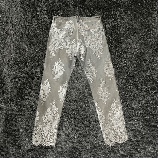 Crowstar Royalty White Pants - Urban Utility