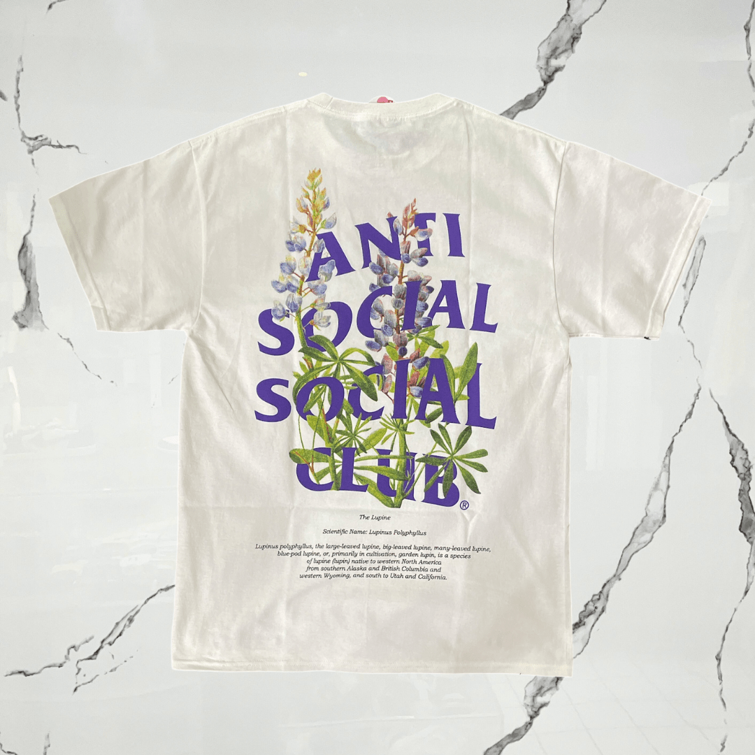 Anti Social Social Club Lupine White T-shirt - Urban Utility
