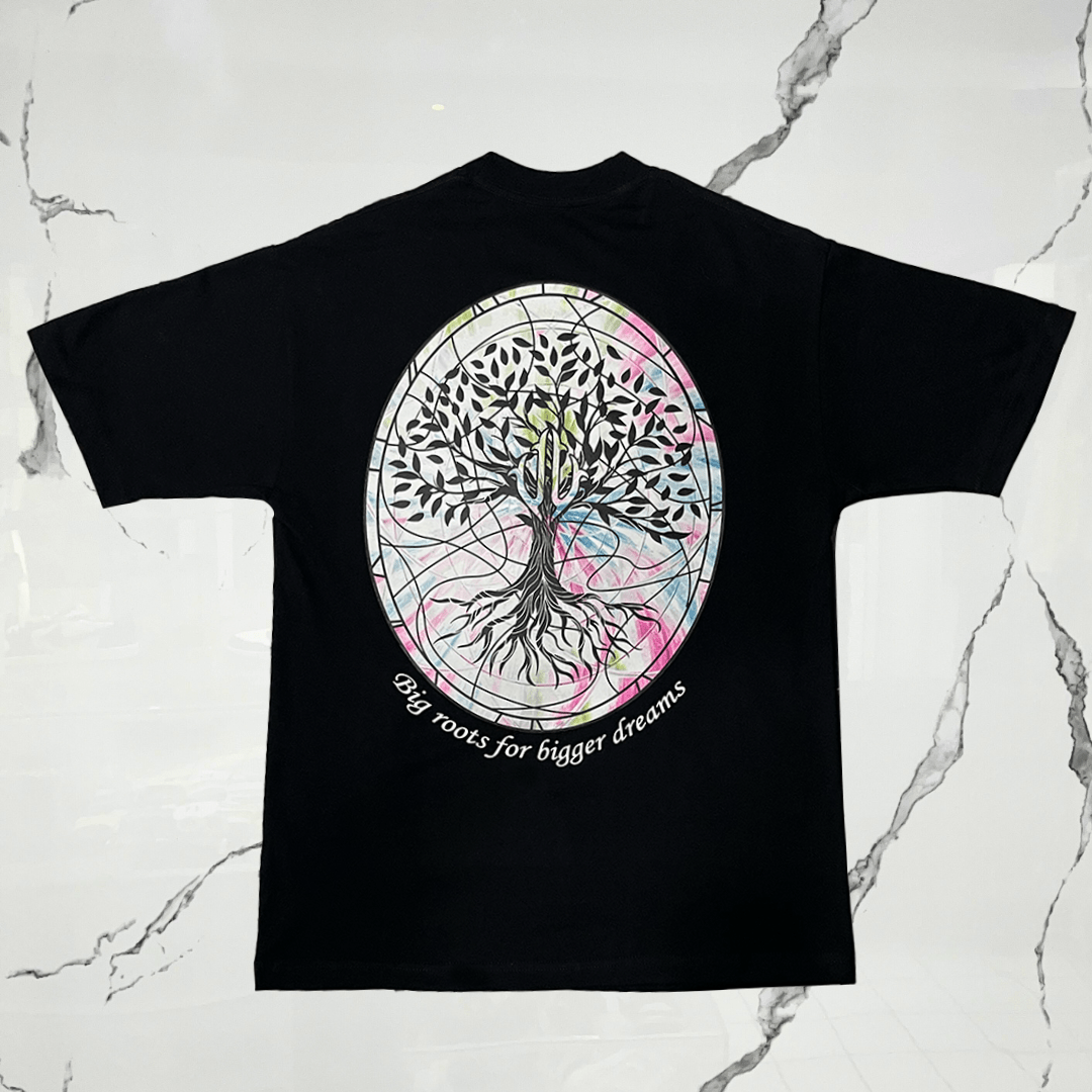 Urban Utility Big Root Tree Black T-Shirt - Urban Utility