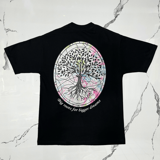 Urban Utility Big Root Tree Black T-Shirt - Urban Utility