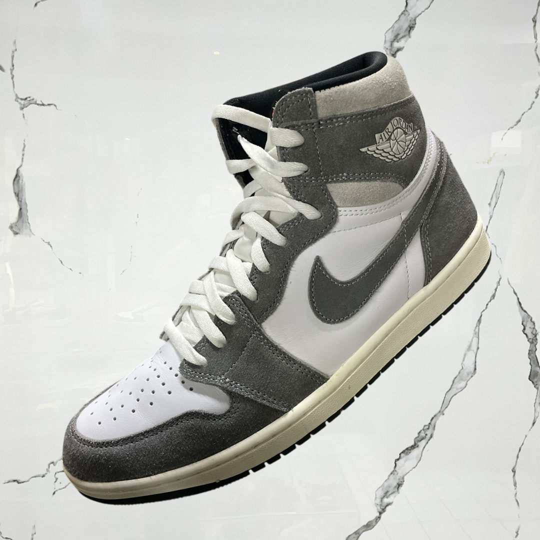 Jordan 1 shadow white laces best sale