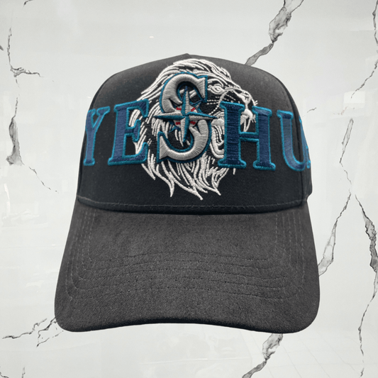 Rude Awakenings Yeshua Black Letters Blue Cap - Urban Utility